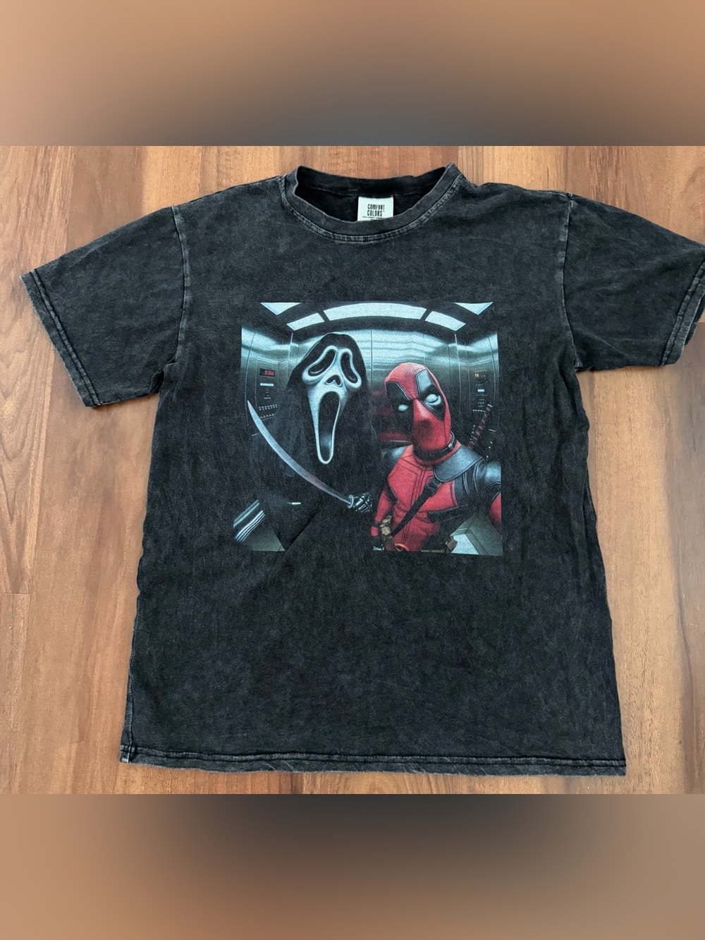 Comfort Colors Deadpool & Ghostface Tee